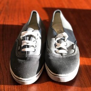Vans black and grey 8.5 W